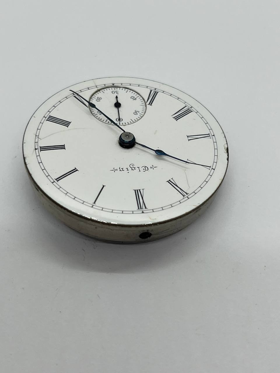 Elgin pocket watch movement 18s