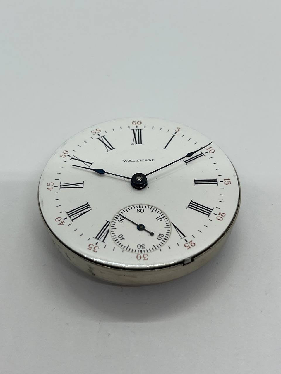 Waltham pocket watch movement 18s