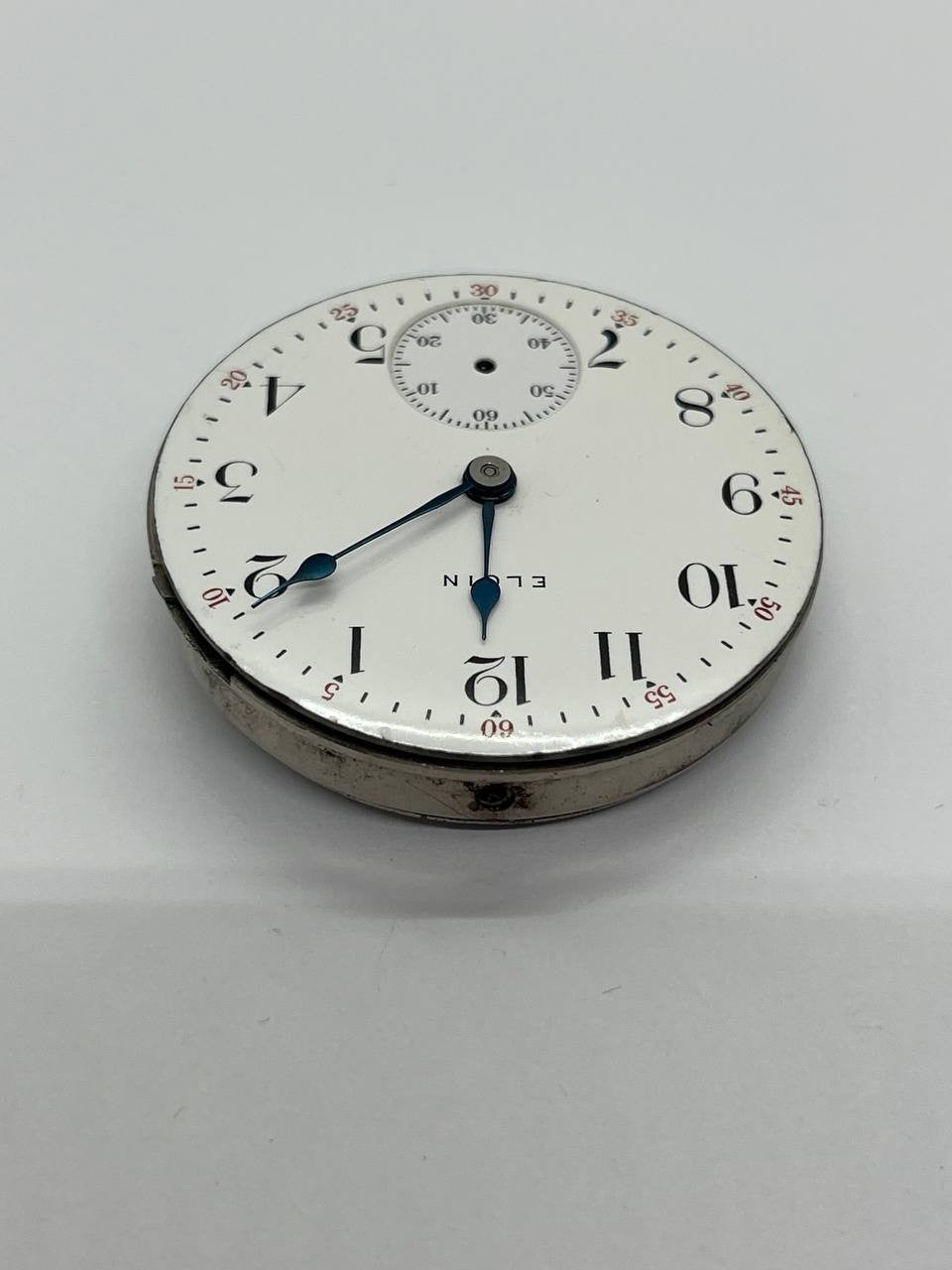 Elgin pocket watch movement 18s