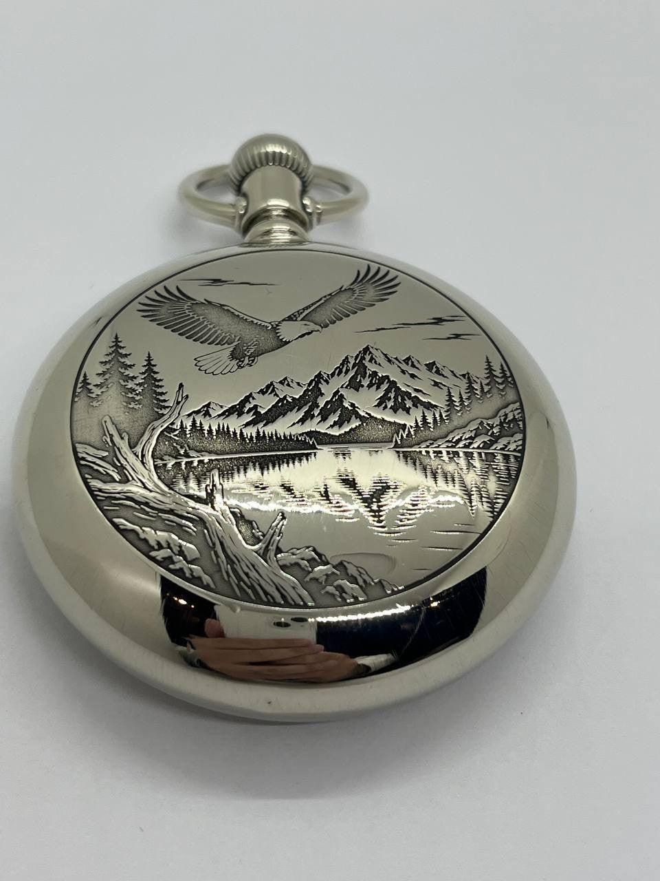 engraved pocket watch case 18s