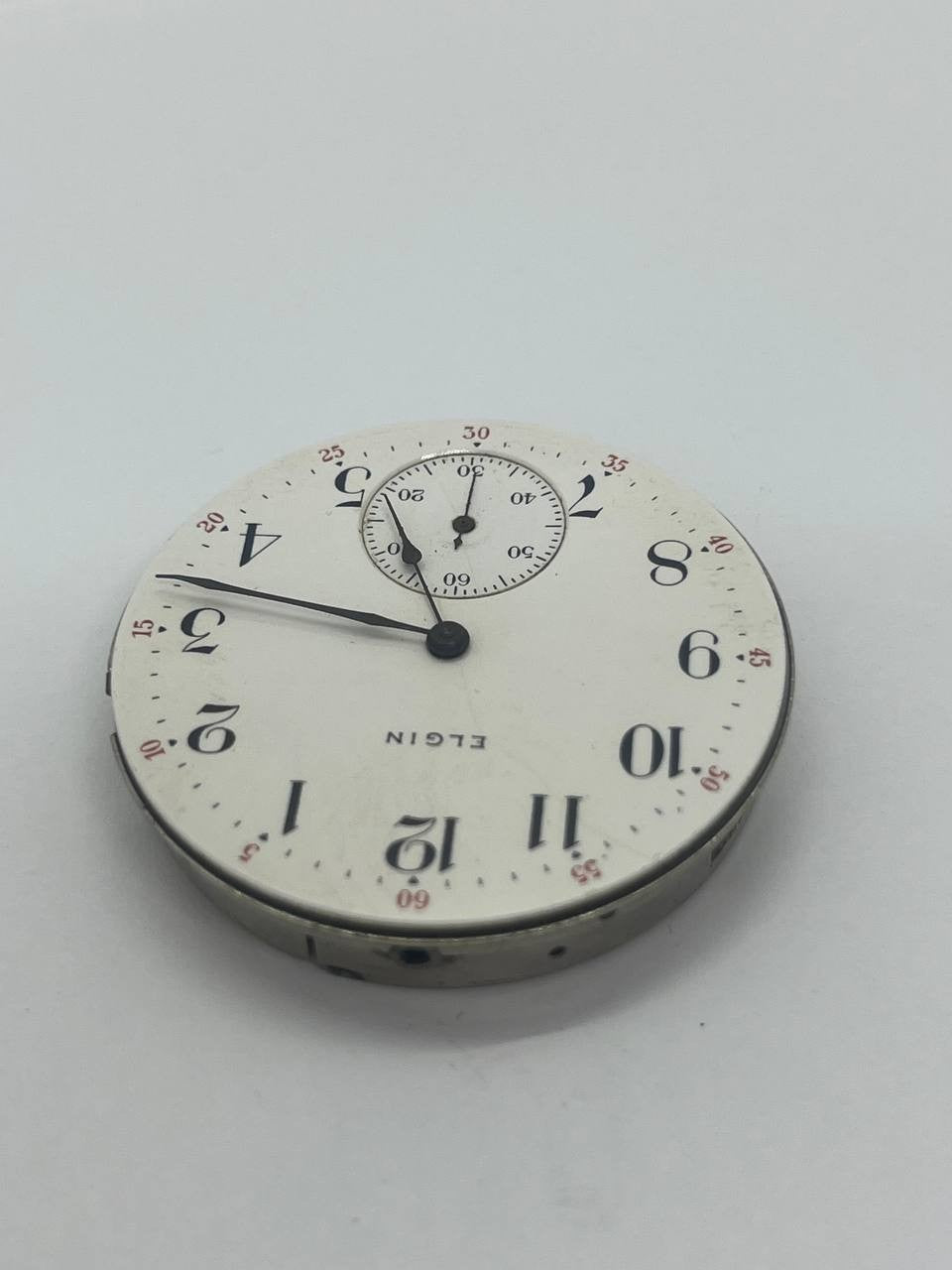 Elgin pocket watch movement 16s