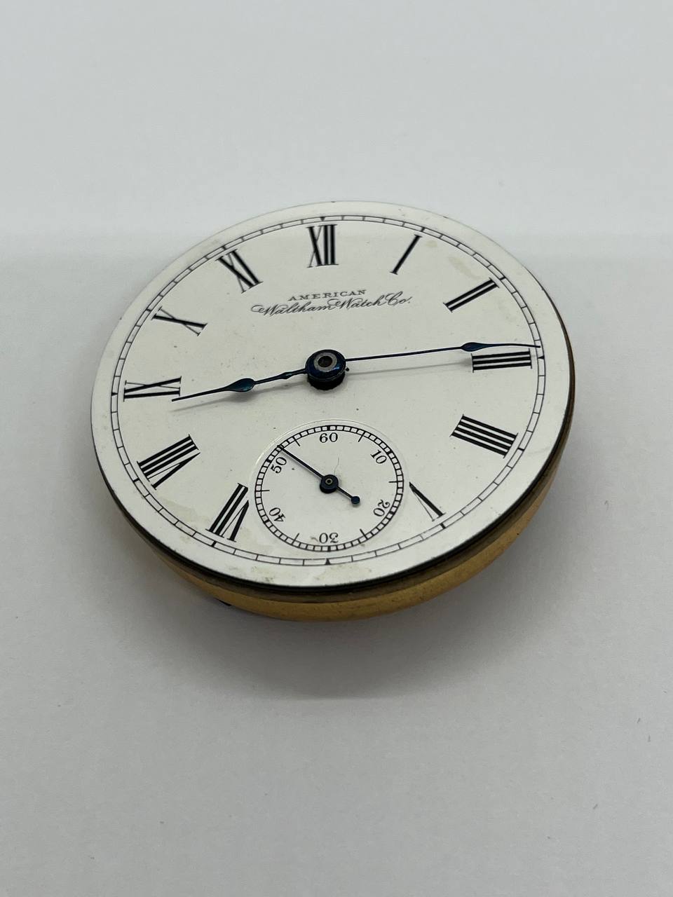Waltham pocket watch movement 18s