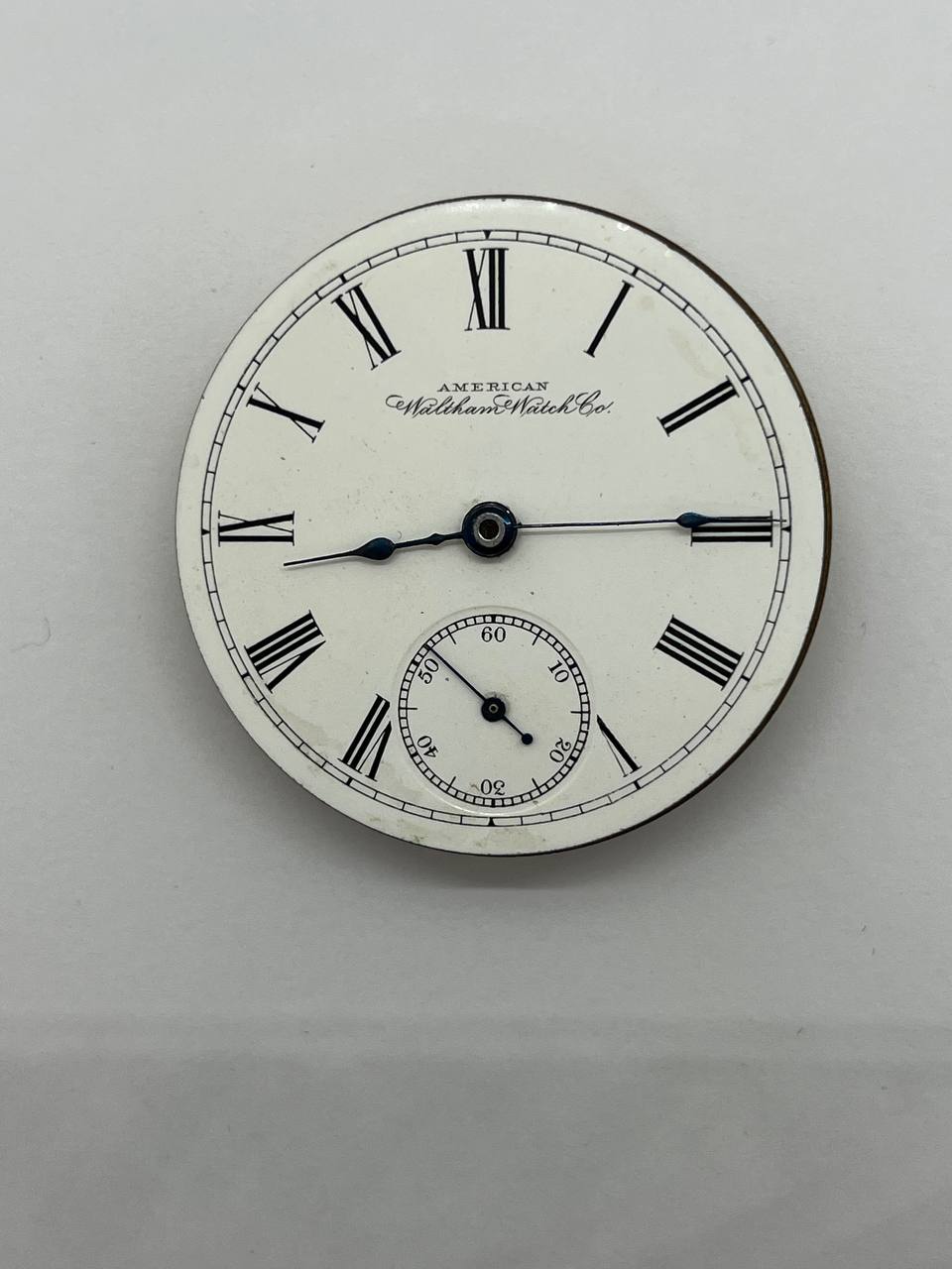 Waltham pocket watch movement 18s