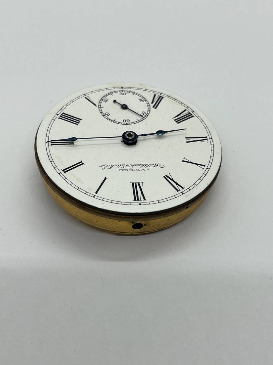 Waltham pocket watch movement 18s
