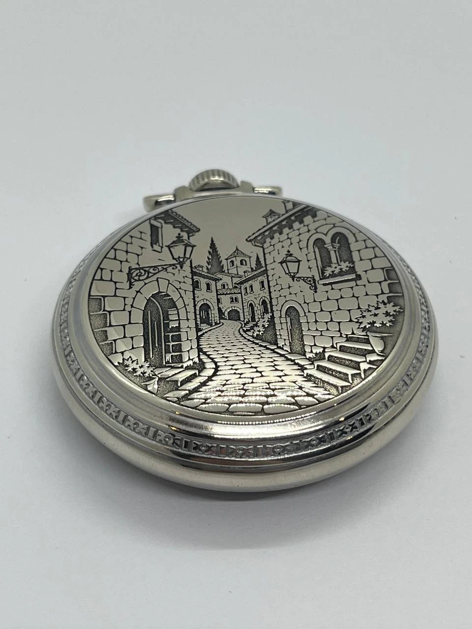 Zenith Swiss Open-Face Pocket Watch